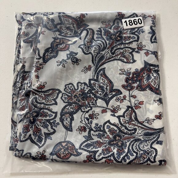 Lane Bryant Plus Boho Floral Open Front Chiffon Kimono – One Size NWT - Picture 10 of 10